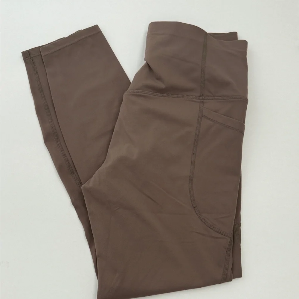 HALARA Women’s Chocolate Brown Joggers w/Pockets/Undies Size Medium NWOT - Picture 3 of 15